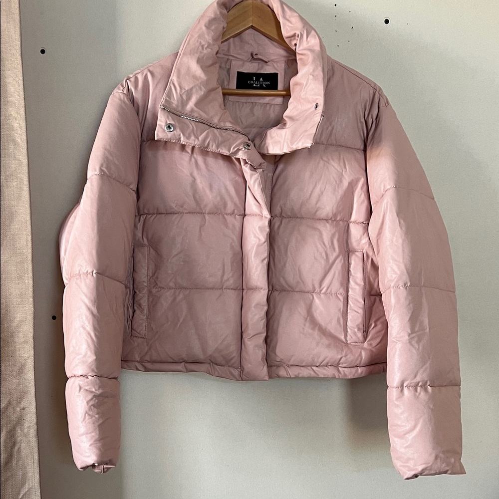 Pink Puffer Jacket
